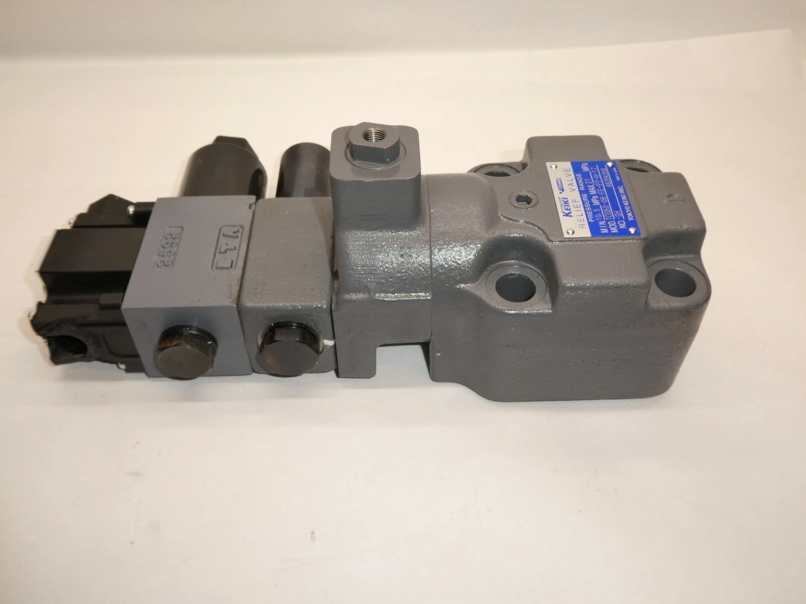 (New) Tokyo Keiki Pressure Relief Valve TCG50-06-FE-P7-H-17 TCG50 06 FE P7 H 17