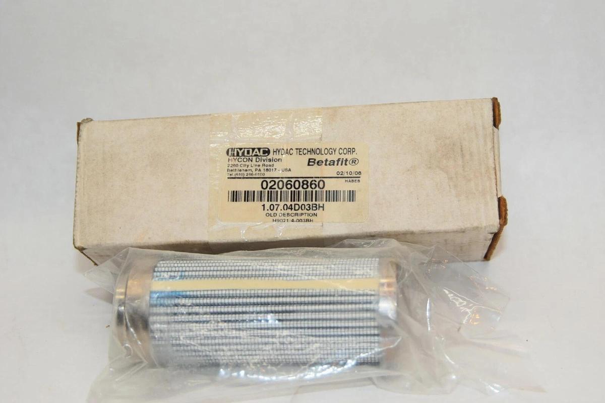 (NEW) HYDAC DIVISION 02060860 Hydraulic Filter Element