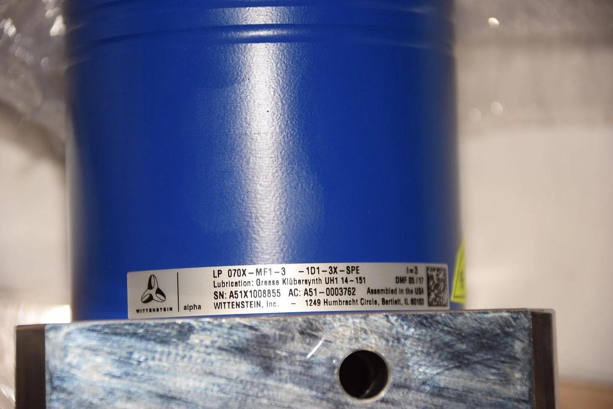 (New) Wittenstein Planetary Gearhead  LP 070X-MF1-3-1D1-3X-SPE   A52 A51-0003765