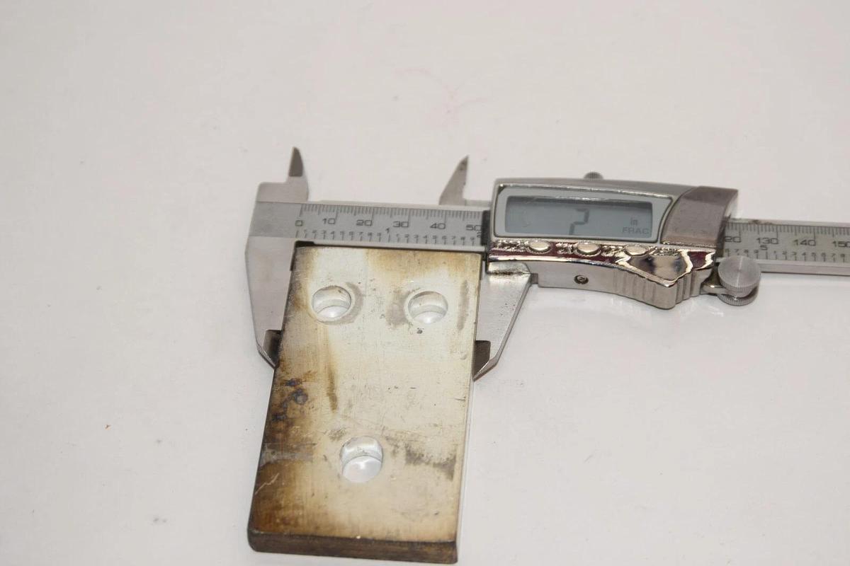 Used Copper Bus Bar 3-1/2" x 2" x 3/8"