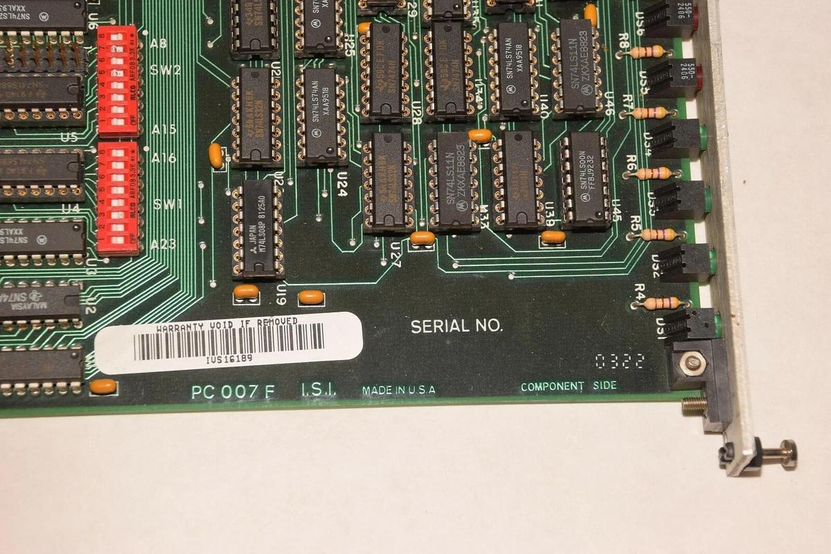 Used NORGREN iSi PC007F ASM Control Card Module Circuit board 0078925021