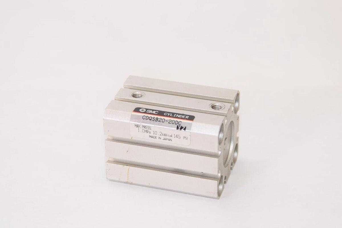Used SMC CDQSB20-20DC 1.0MPa Cylinder