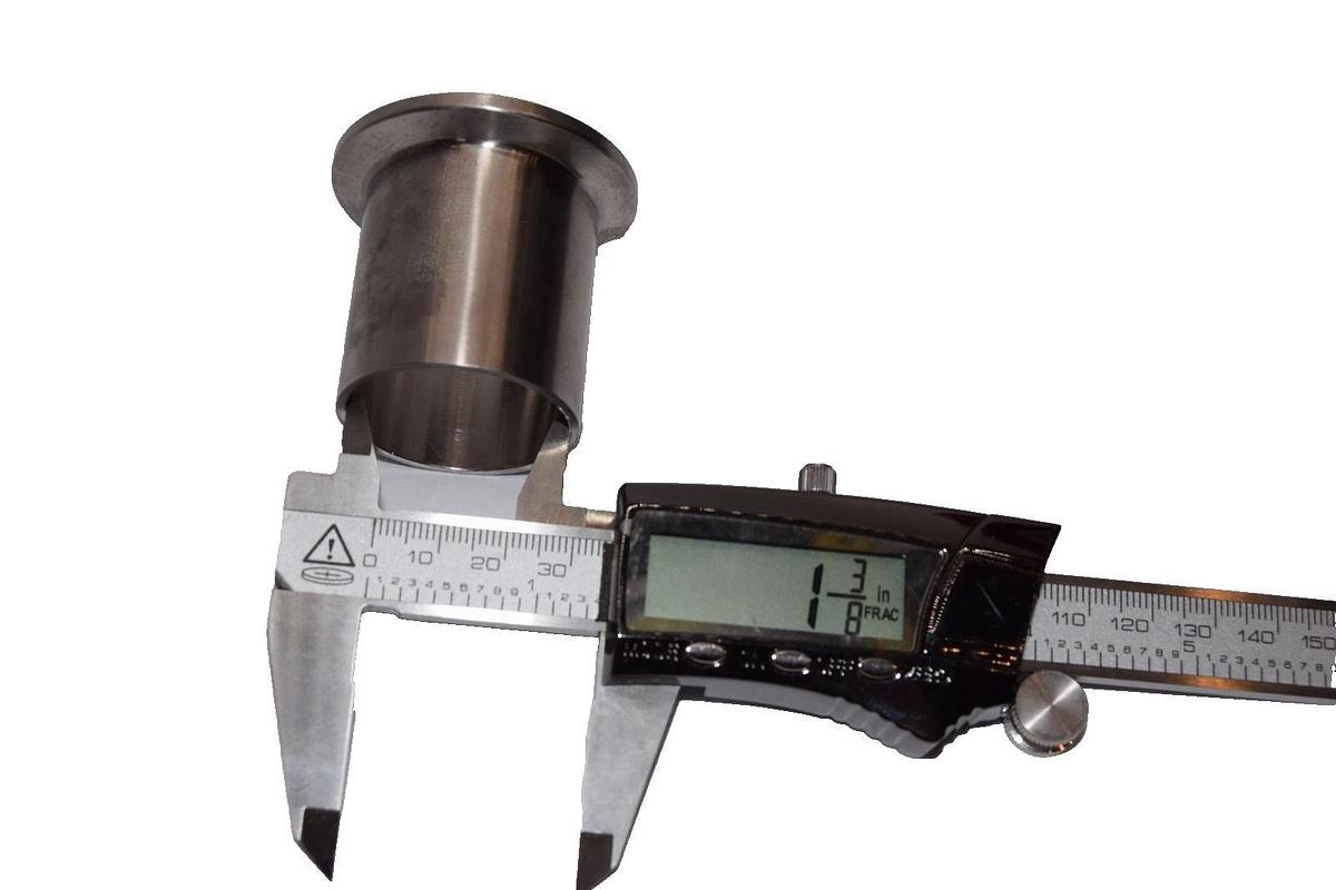 SS 63-03 5005202 316L 1-1/2" Stainless Furrule Weld-on Fitting Sanitary (New)
