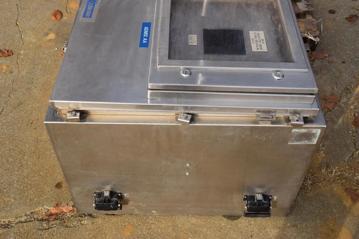 Used Hoffman SS Industrial Control Panel S/S Enclosure 24"x 30"x 20" K-Tron Soder