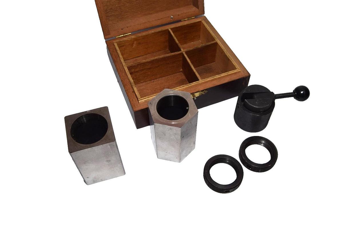 Used Kenrok 5C Collet Block Set Square/Hex Ceder Operated Nuts Closer