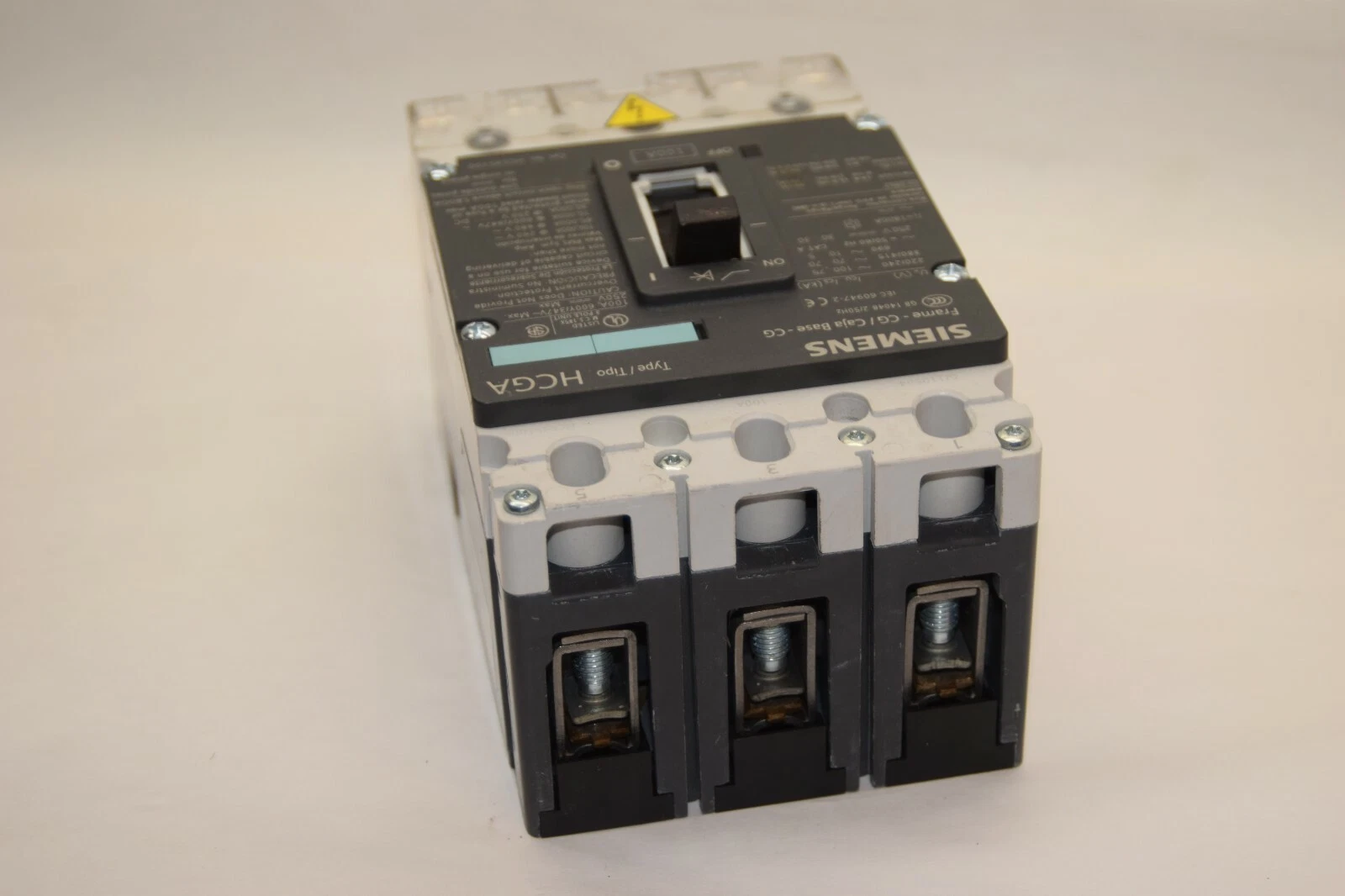 SIEMENS HCGA 100 Amp Breaker 3VL1110-2KE30-0AA0 3VL11102KE300AA0 HCS3S100 100A