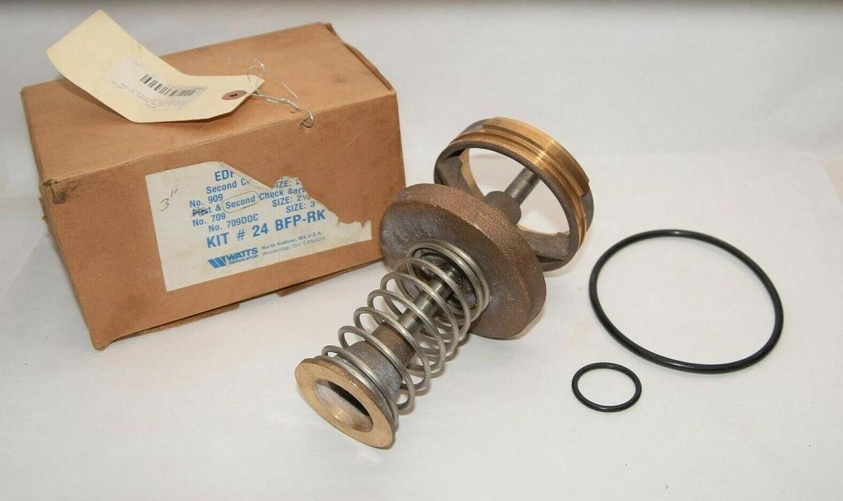 (NEW) WATTS 24 BFP-RK 3" / 2-1/2" Second Check Service Kit *Missing O-Ring*