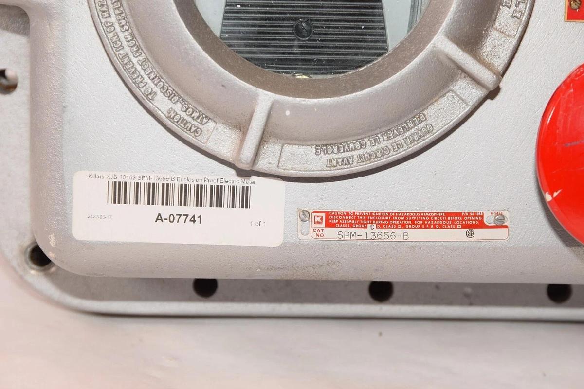 Used KILLARK SPM-13656-B XJB-10163 Explosion Proof Electric Meter