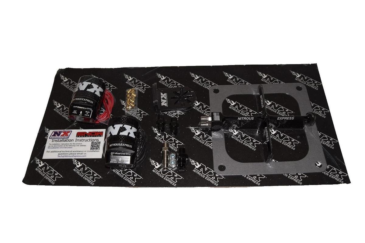 Nitrous Express 63571-00 , 4500 , 100-500HP Covert Crossbar Plate System (New)