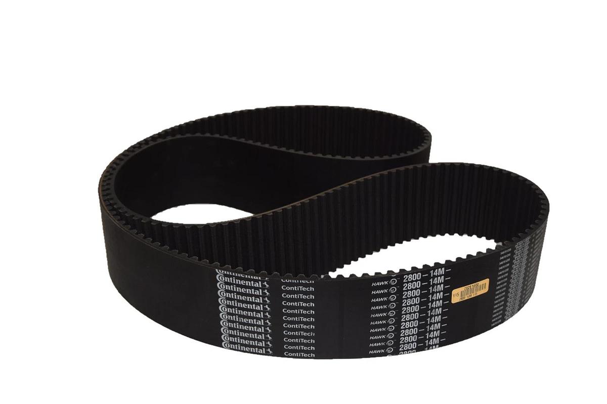 Used Continental ContiTech Hawk 2800-14M-115 Belt 20261600  2800 14M 115  HTD Belt