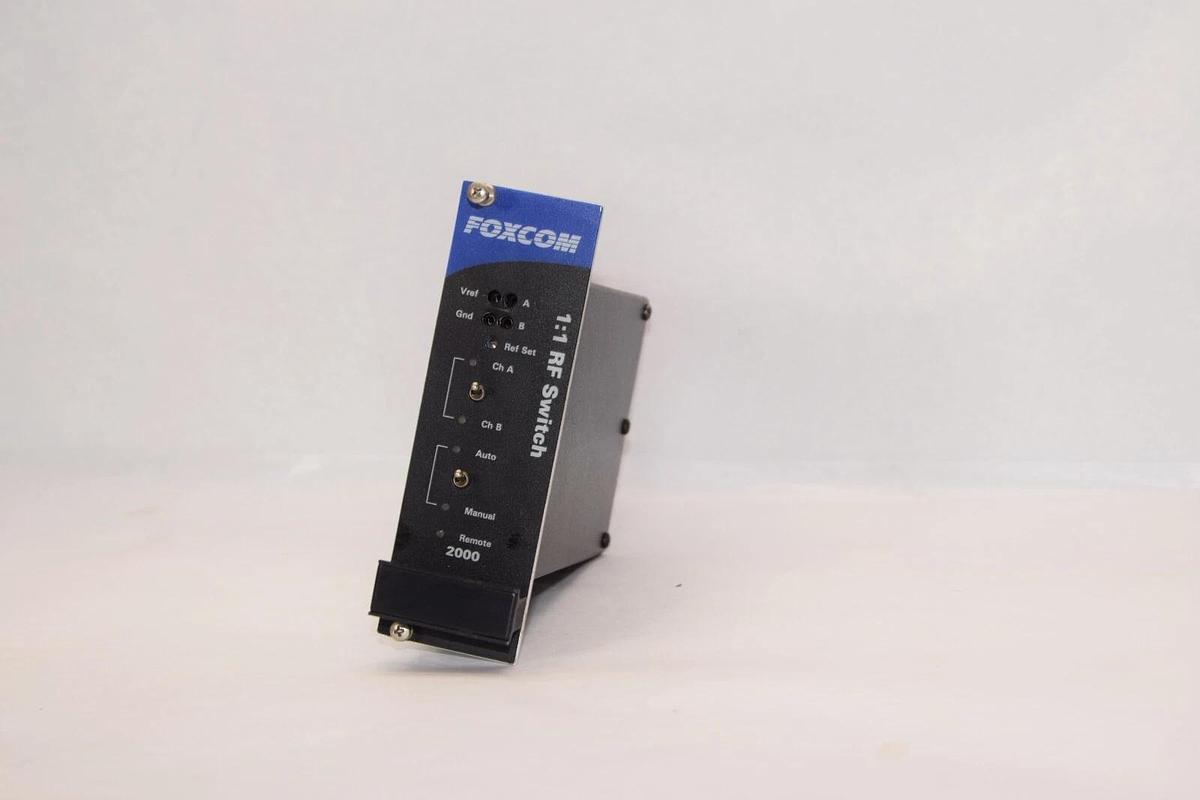 Used FOXCOM 84JA Remote 2000 1:1 RF Switch