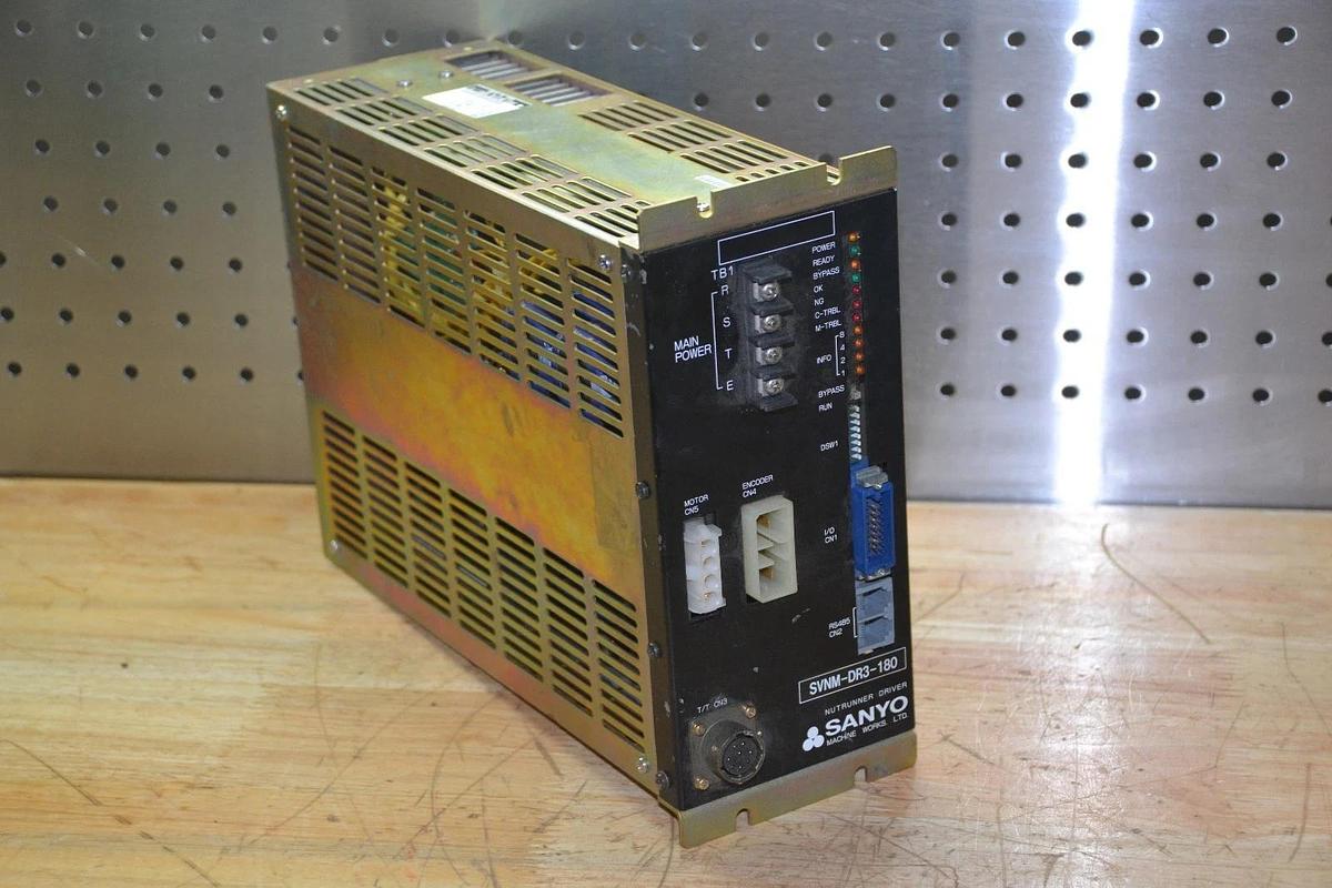Used SANYO NUTRUNNER DRIVE SVNM-DR3-320 QN650-10