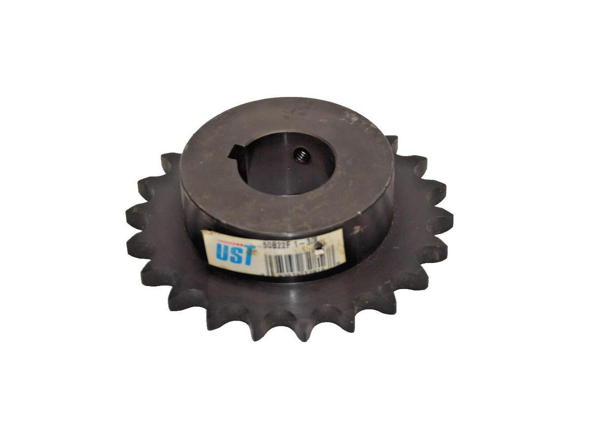 TSUBAKI UST Sprocket 50822F 1-3/8 1-3/8" Bore 22 Teeth (New)