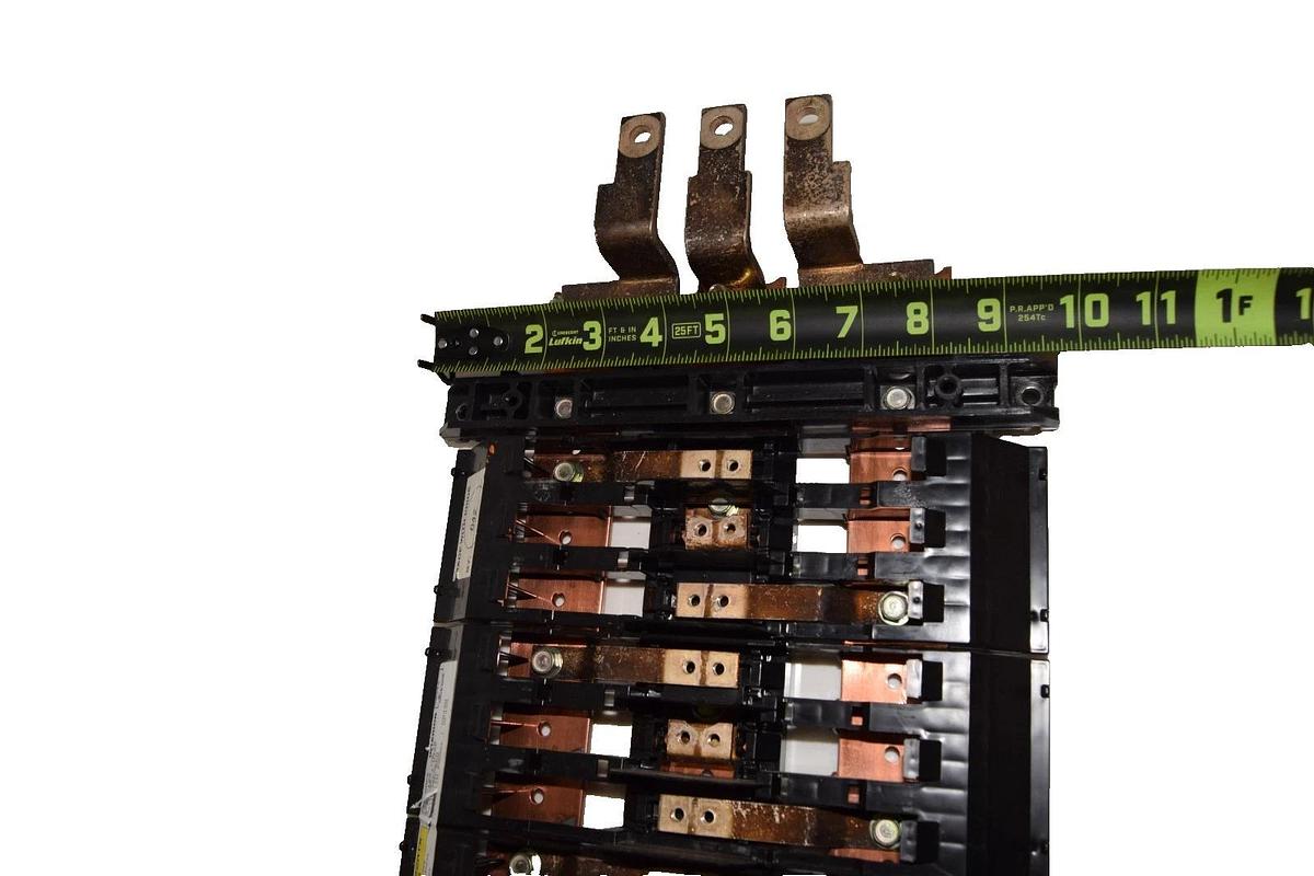 Used General Electric / GE AQL3422ATX 225Amp 3Ph Main Lug Panelboard Interior *Only*