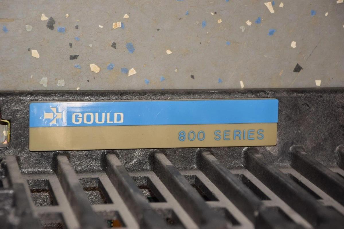 Used GOULD 800 SERIES AS-H827-103 AS H827-103 PRIMARY HOUSING 11 SLOT RACK