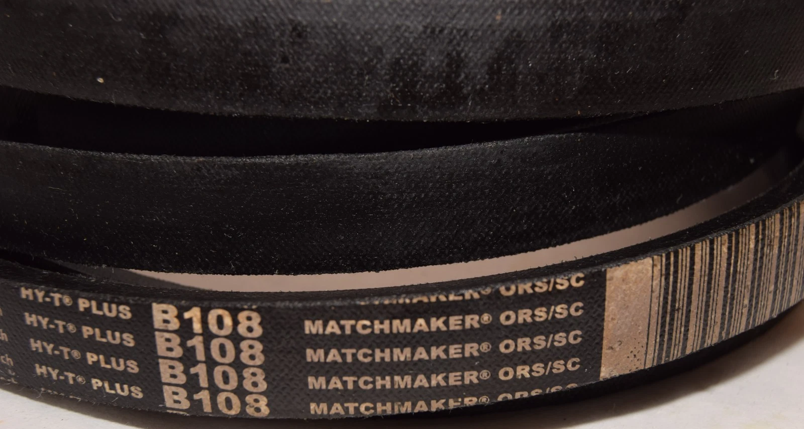 Continental B108 Matchmaker V-Belt ConiTech HY-T Plus B-108 Vbelt (New)