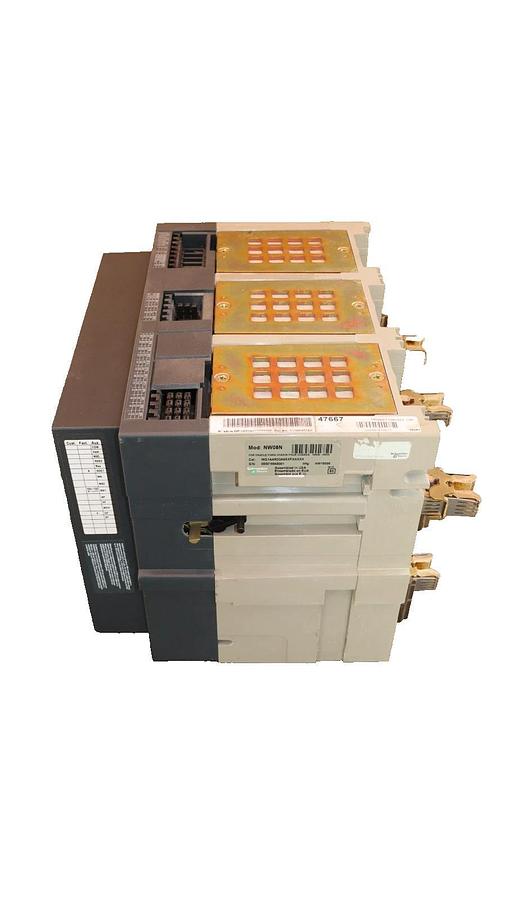 Refurbished Square D Circuit Breaker Masterpact NW08N 800A Micrologic 5.0 WG1AAR33A9SXFXXXXX