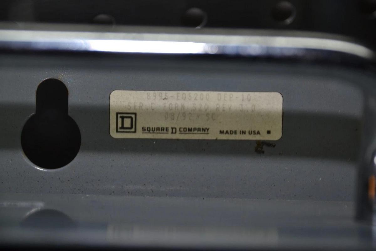 Used SQUARE D Sy/Matic EQ-5200 Welder Control 8995-EQ5200-DEP-10 8995EQ5200DEP10