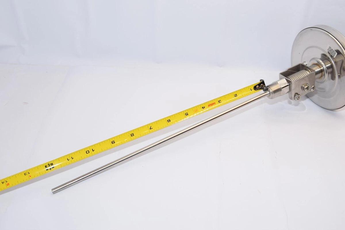 (NEW) REOTEMP 50-400 F 5" Face 3/4" Npt Conn 12" Stem BI-Metal Thermometer