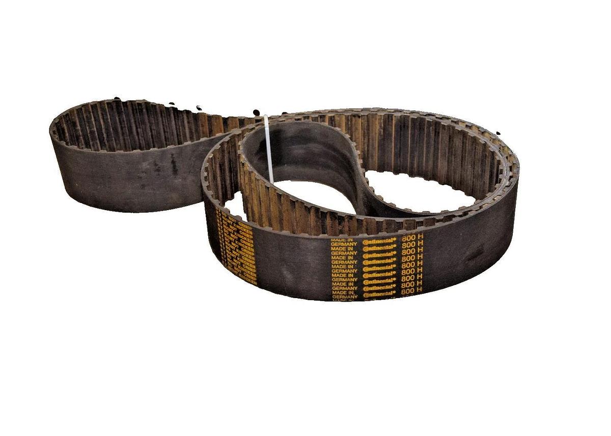 CONTINENTAL 800H 800 H 2" WIDE TIMING BELT NEW