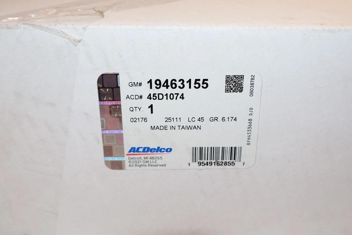 ACDelco 19463155 45D1074 Control Arm & Ball Joint Assembly Front Right Upper New