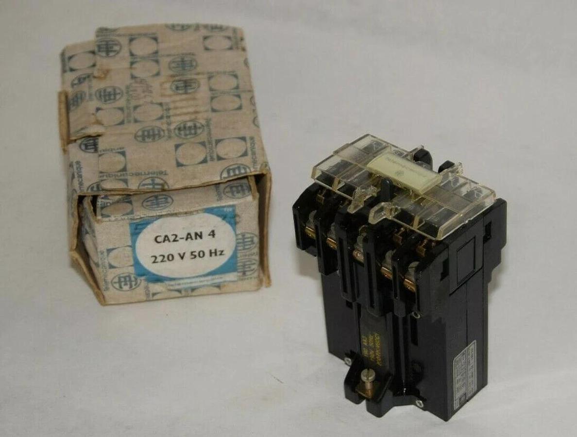 (NEW) TELEMICANIQUE CA2-AN4 220V 50Hz 220V 60cy Coil Contactor