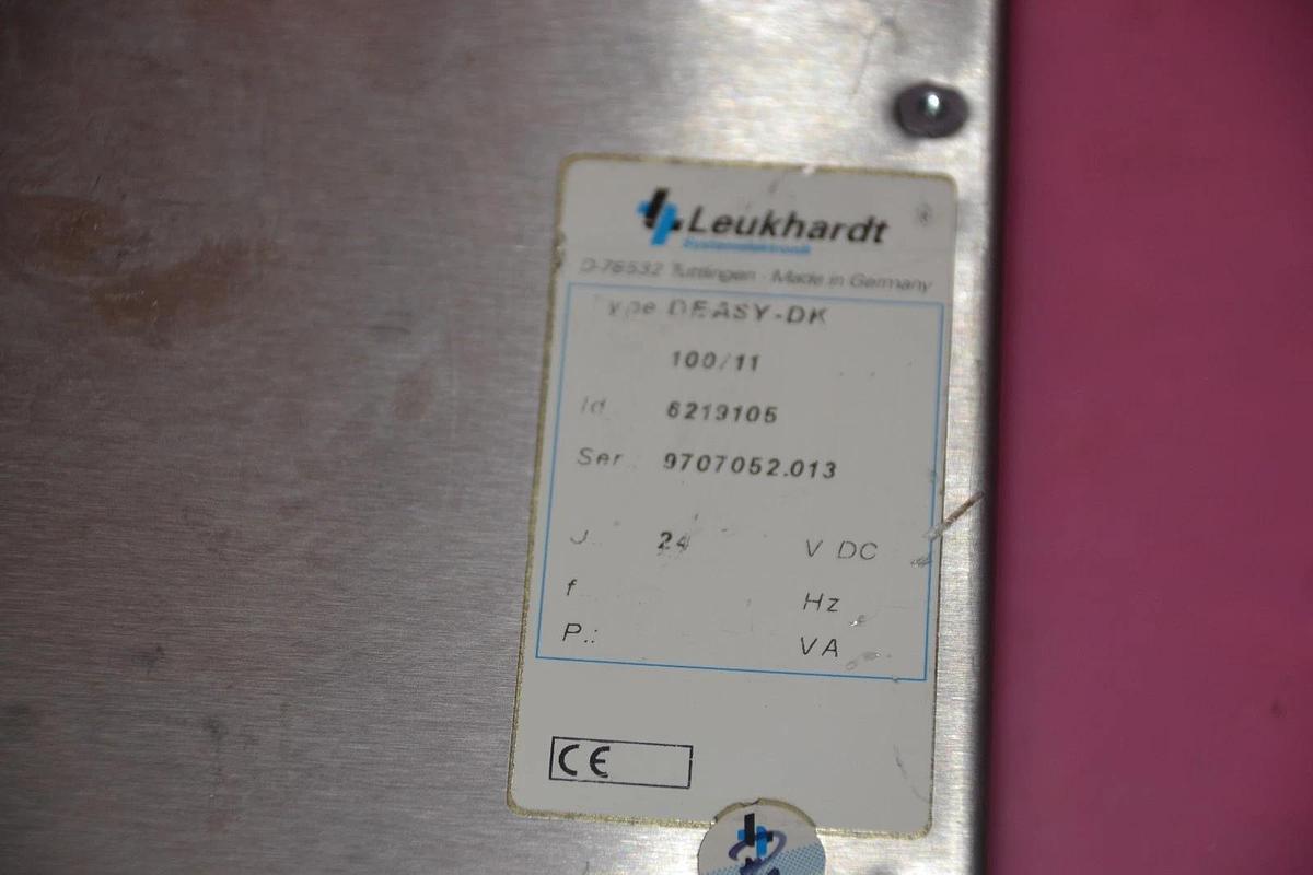 Used Leukhardt DEASY-DK  DEASY DK DEASYDK 100/11 Id 6219105 24vdc