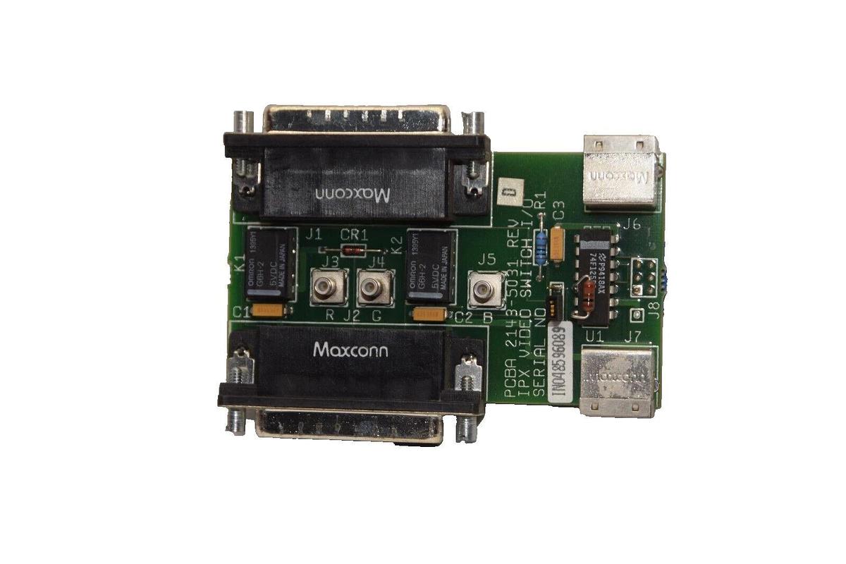 Used ADAC LABS 2143-5031 , IN048596089 IPX Video Switch I/O Board / Card