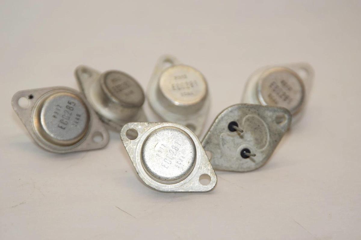 (NEW - Lot of 6) SYLVANIA ECG281 P312 Transistor