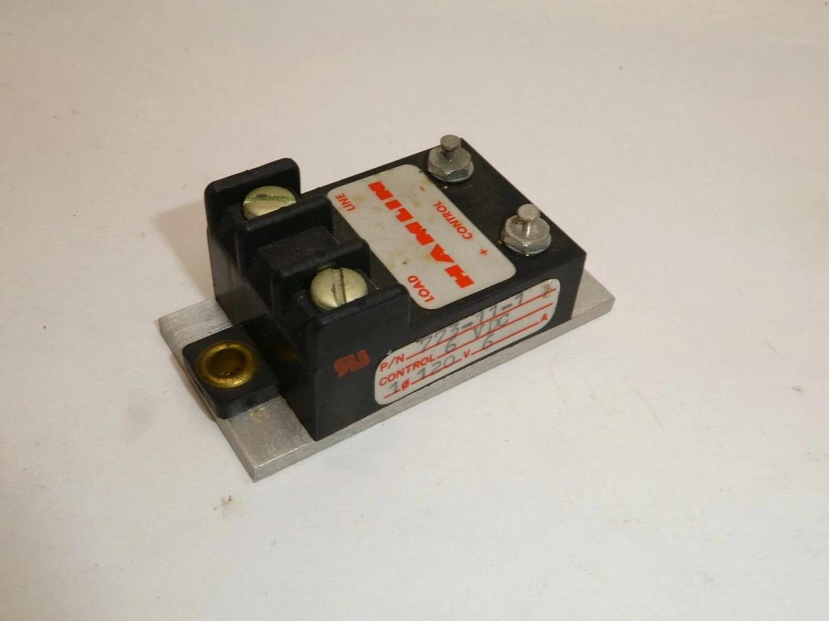 Used HAMLIN 773-11-1 6Vdc 120V 6Amp A Solid State Relay