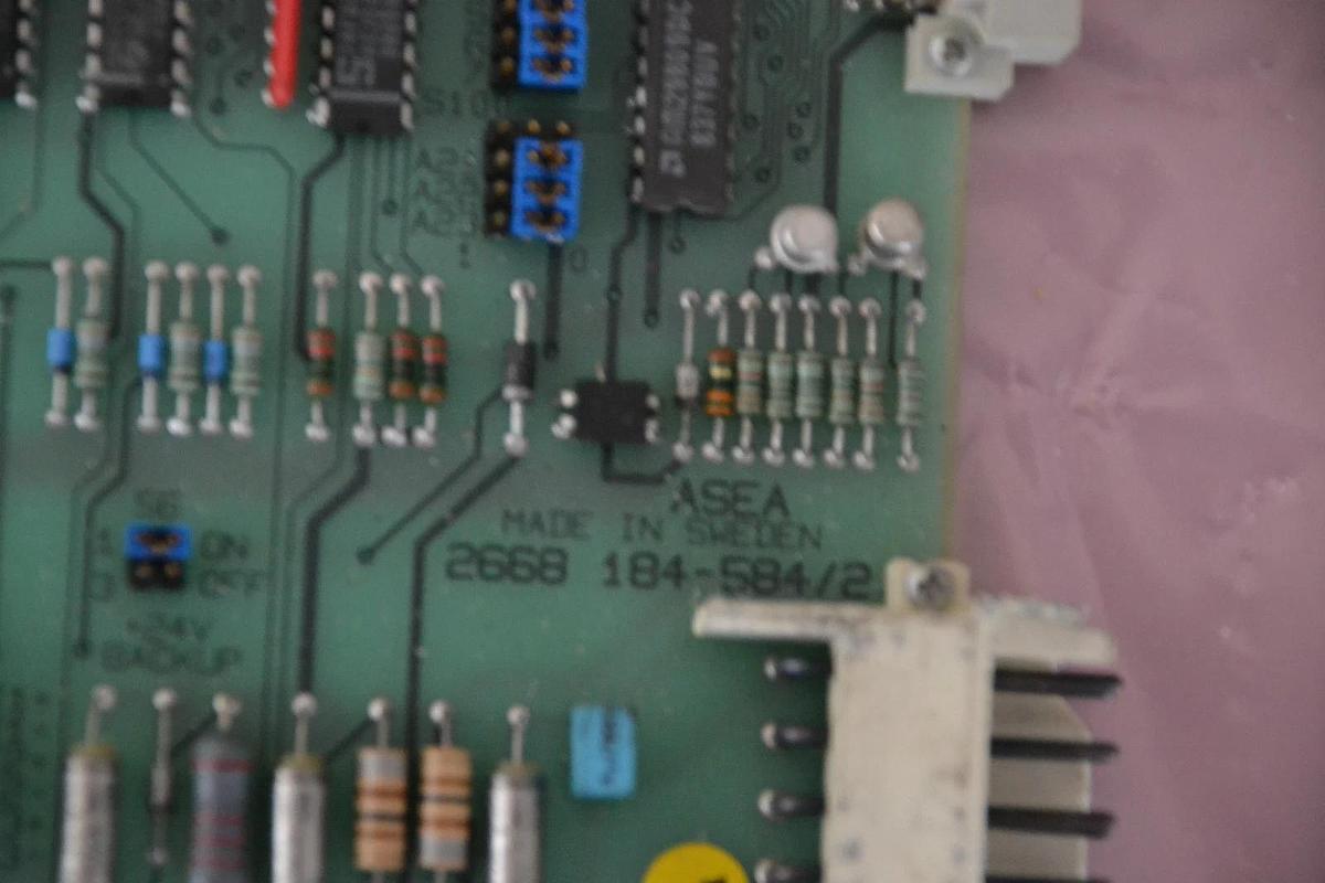 Used ABB ASEA CIRCUIT BOARD CARD DSMB127 DSMB 127 DSMB127 9D 57360001-HG/2