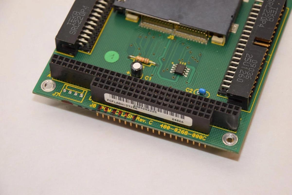 Used WINSYSTEMS J8 PCM-CFLASH Rev C , 400-0268-000C Single Board With Compact Flash