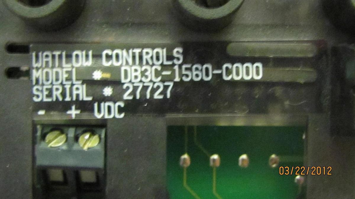 Used WATLOW CONTROLS DIN-A-MITE DB3C-1560-C000 DB3C 1560 C000 DB3C1560C000