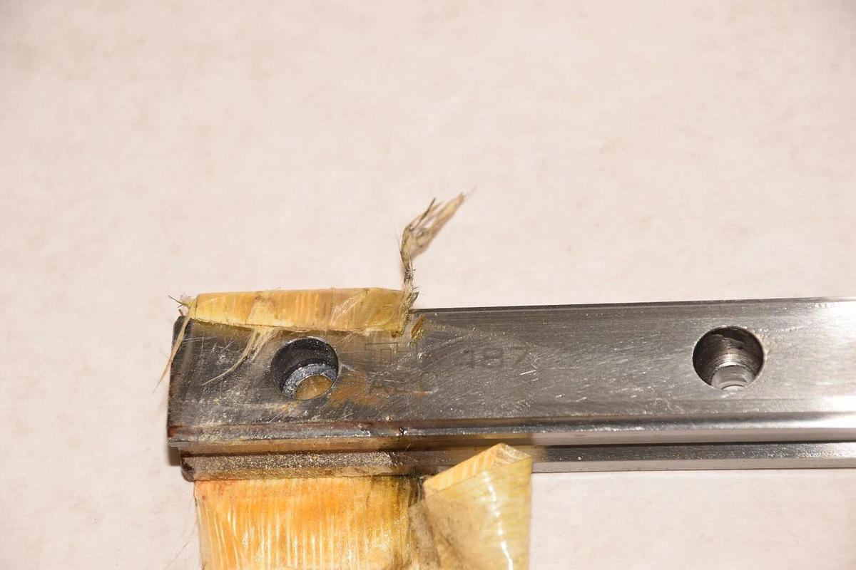 Used THK Linear glide rail " bearing THK Rail A2C 487 SHS20C 2C096