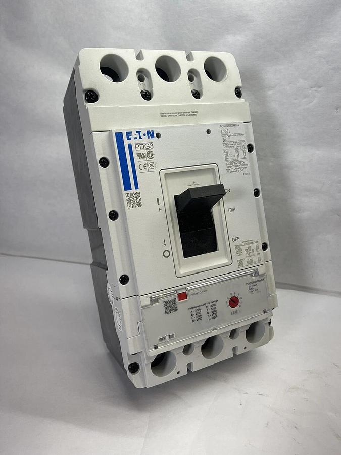 Cutler Hammer EATON Circuit Breaker: 400 A Amps, PDG33M0400MSAN, PDG3