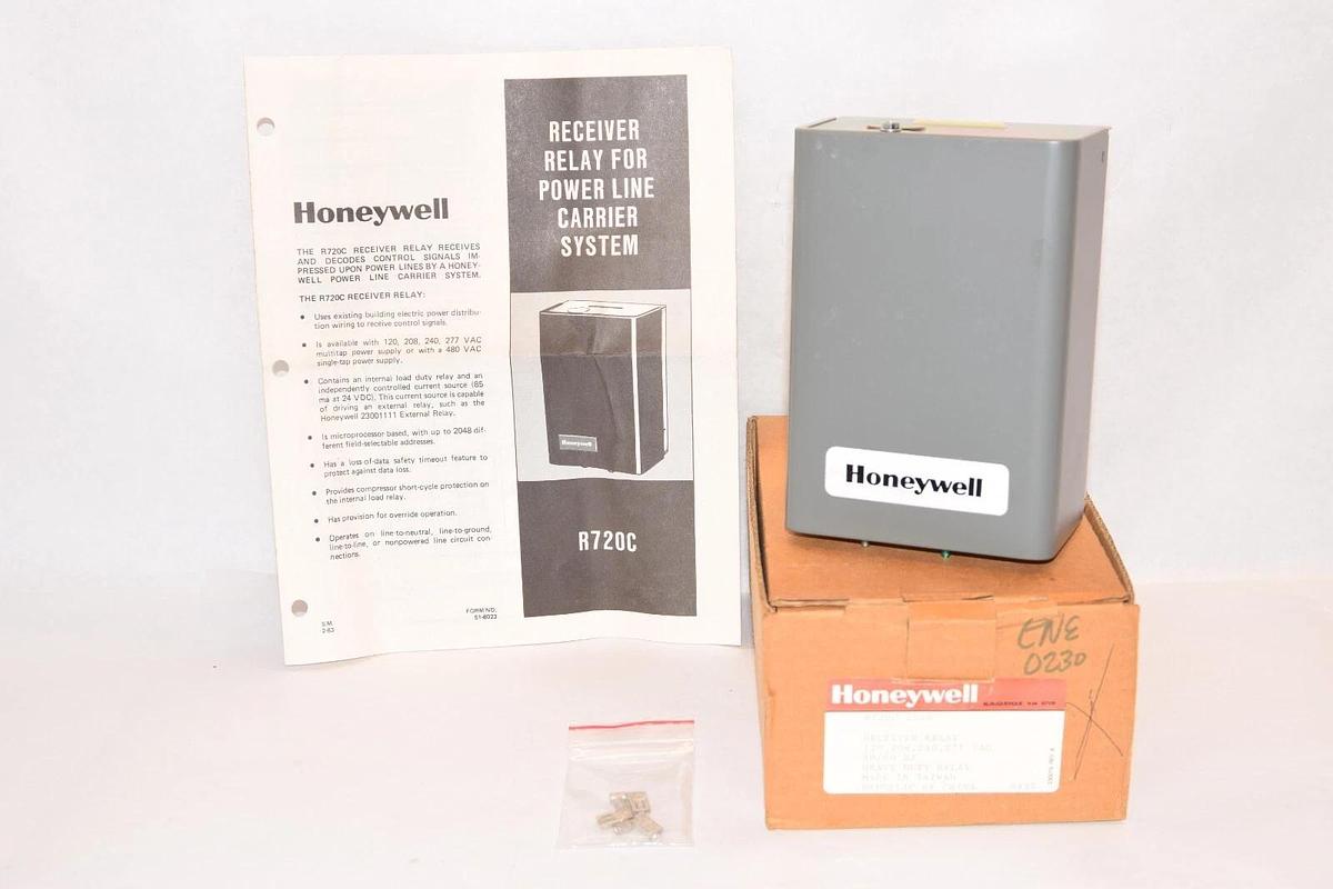 (NEW) HONEYWELL R720C 1009 R720C1009 120V 50/60Hz Receiver Relay