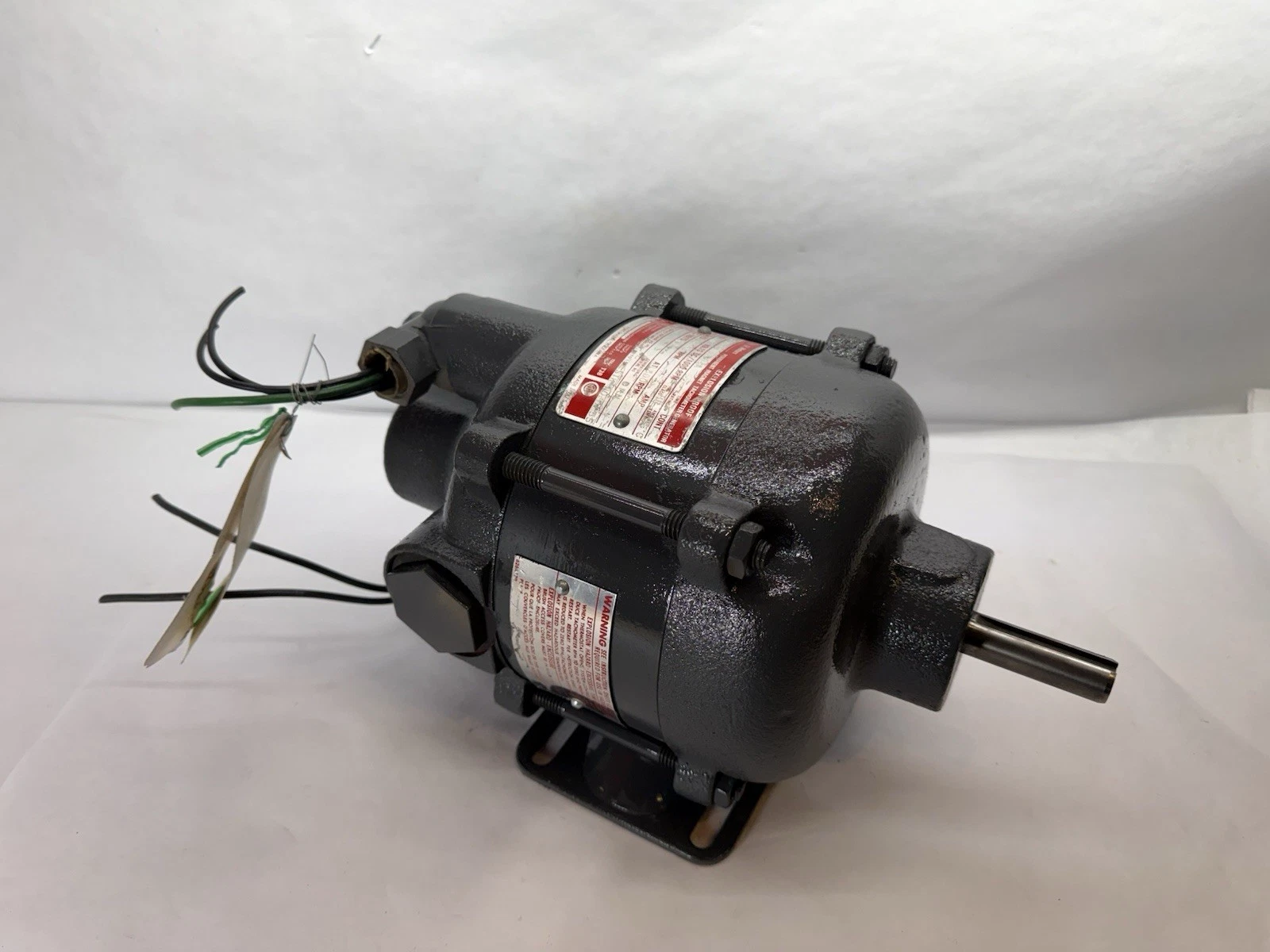 GE Motor 5BC42AE1003A Explosion Proof Permanent Magnet Tach Generator Tachometer