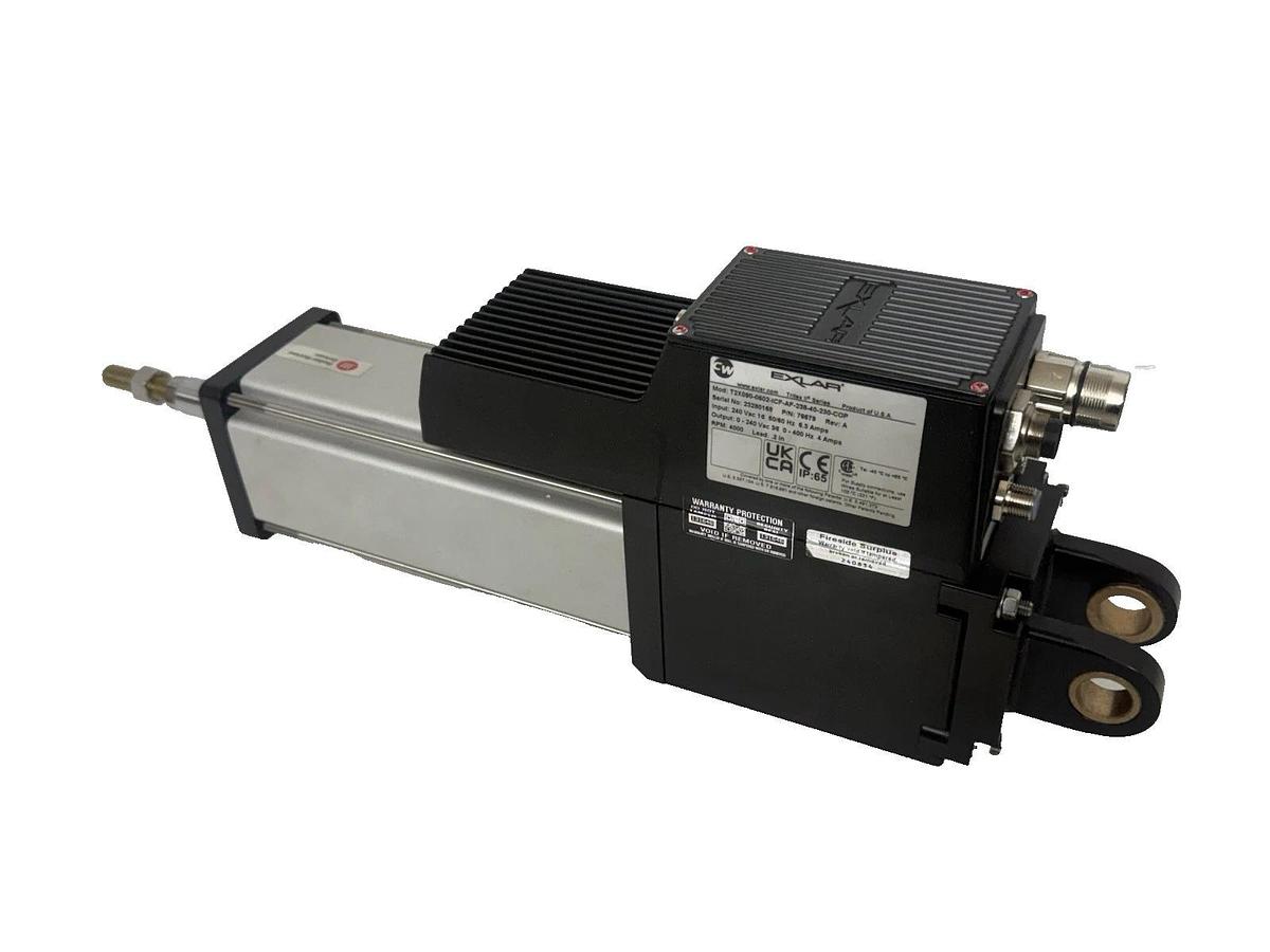 EXLAR Linear Actuator T2X090-0602-ICF-AF-238-40-230-COP 76679 Rev A 400rpm, New