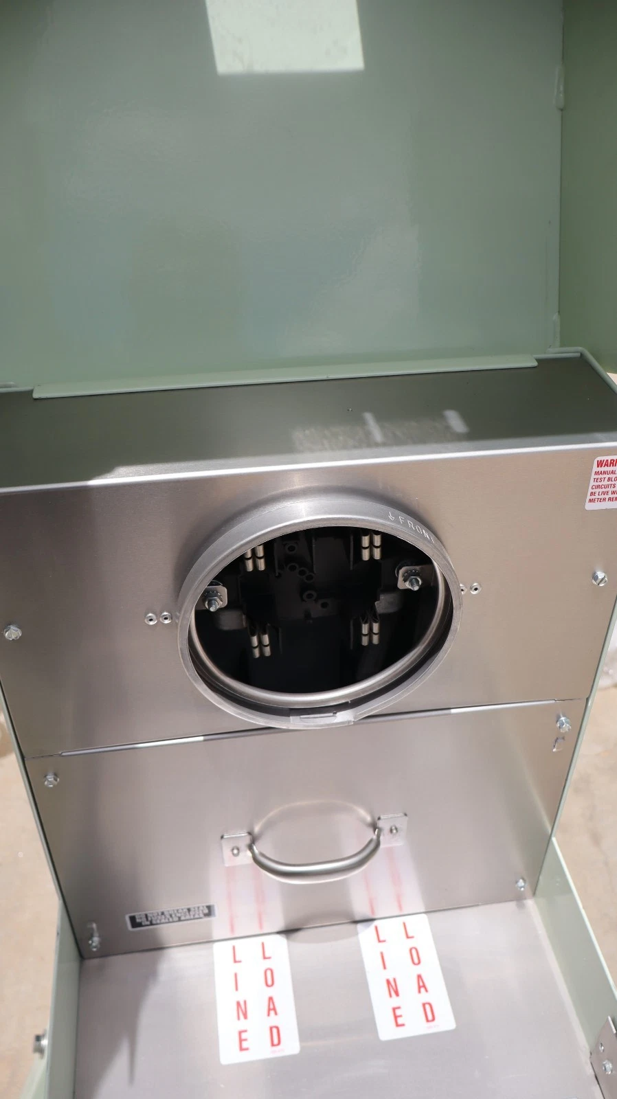 Myers Industrial 100 Amp Meter socket MEUG16-M100 STD Enclosure 3R 100A 1Phase