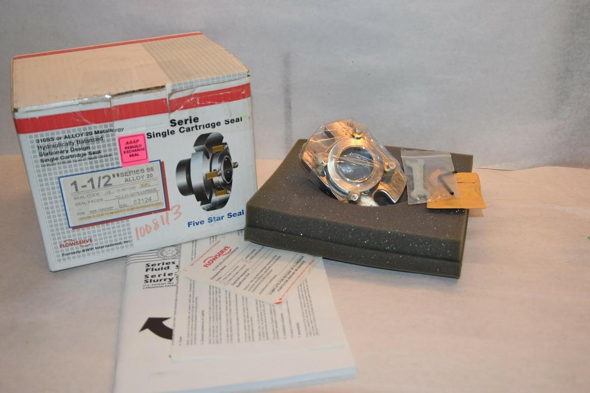 Flowserve Five Star Single Cartridge Seal R85-12AEV2F R8512AEV2F 1-1/2" 85 NEW