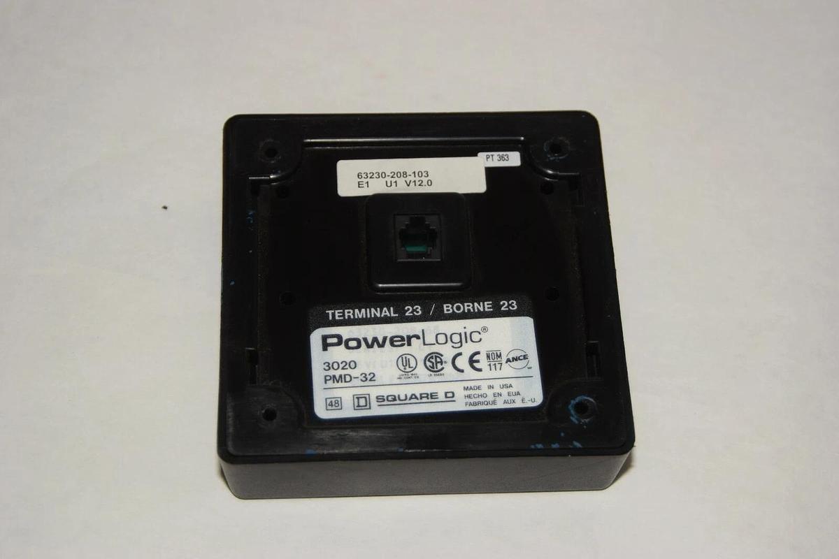 Used SQUARE D 3020 PMD-32 PMD32 POWERLOGIC Power Meter Display