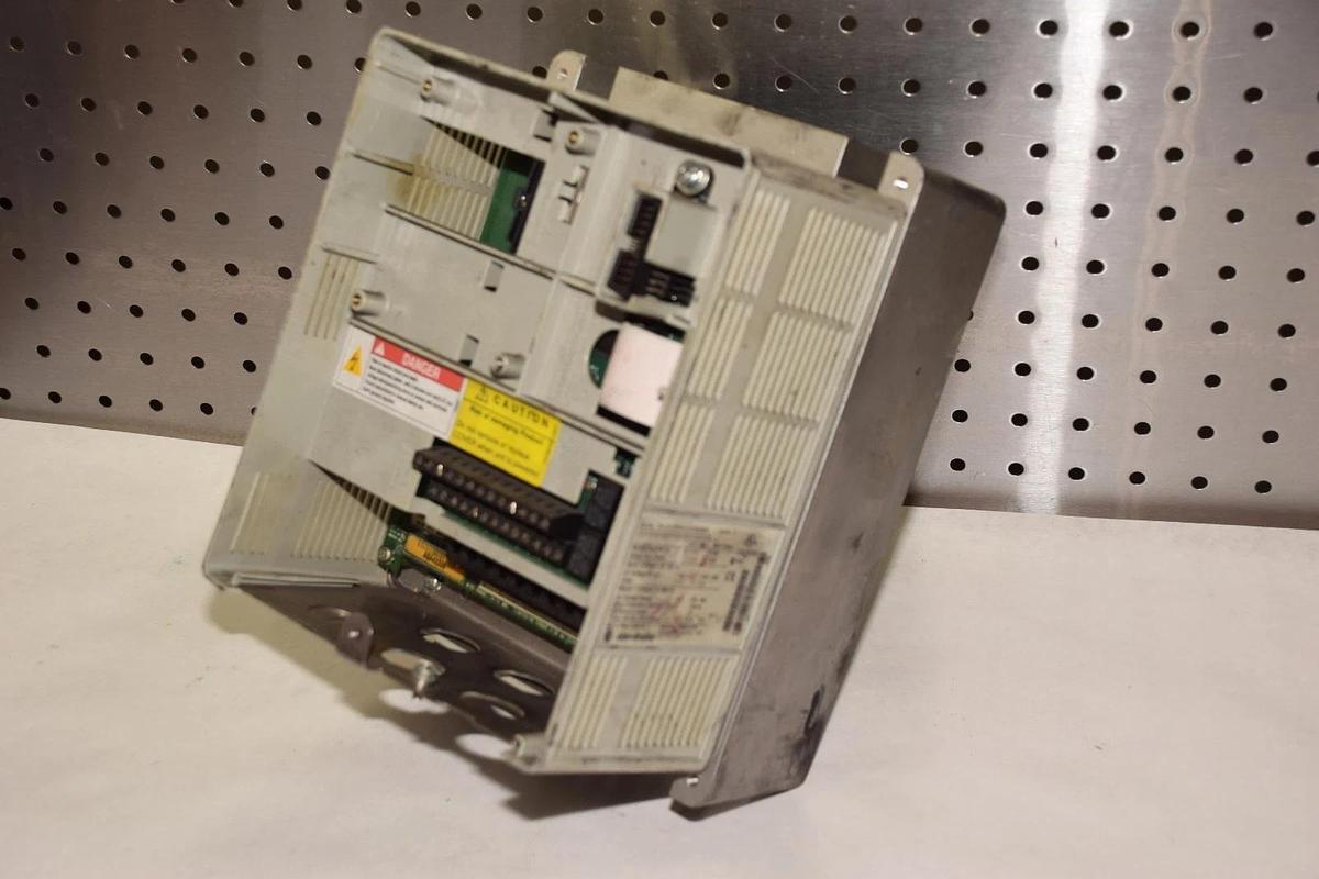 Used ALLEN BRADLEY 20AD5P0AYNNNNN 3HP 400V Drive missing front cover Sold AsIs