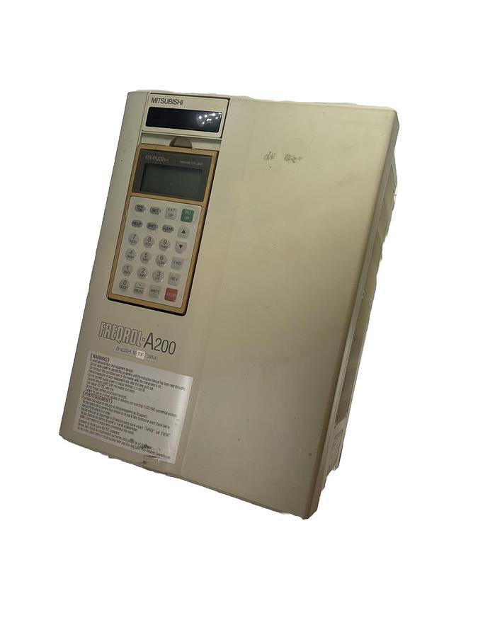 Used Mitsubishi FR-A220E-5.5K-TF 10HP Freqrol A200 Inverter Drive  FR-A220E-5.5KTF