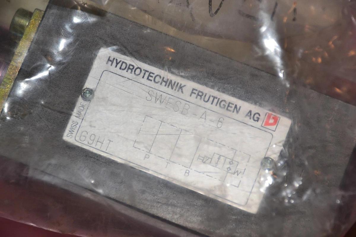 VALMET HYDROTECHNIK FRUTIGEN AG VALVE SWESB-A-6 SWESB A 6 SWESBA6 1 NEW