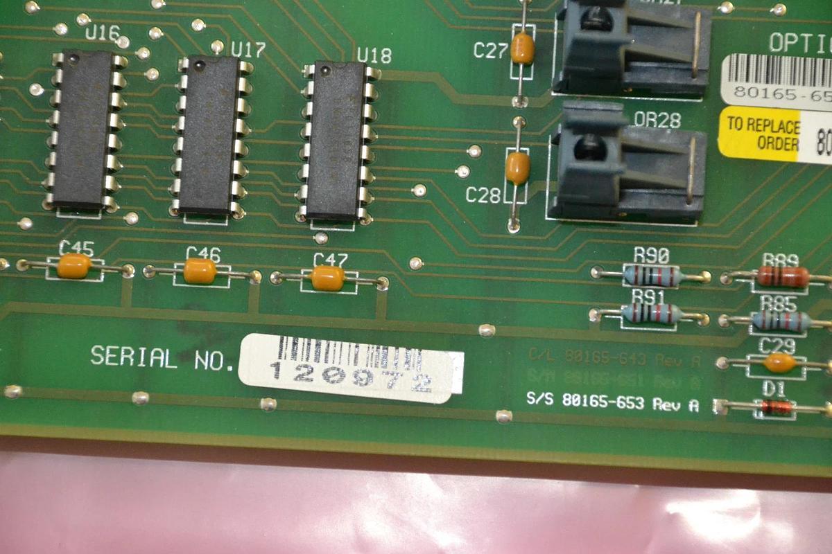 Used ALLEN BRADLEY CIRCUIT BOARD CARD 80165-658-52A 8016565852A 80165-658-52-R