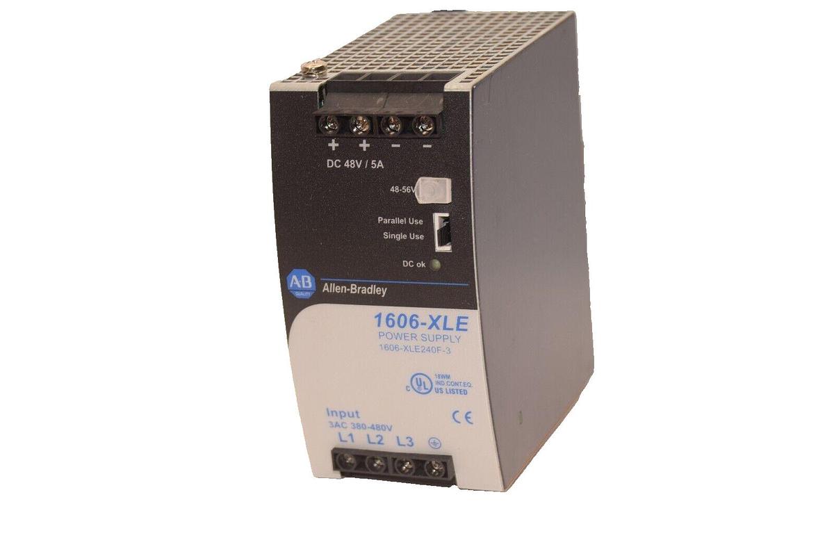 Used ALLEN BRADLEY 1606-XLE240F-3 Series A Power Supply