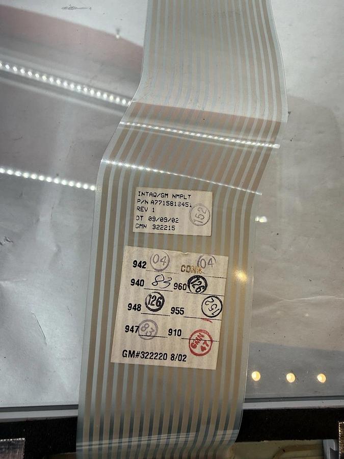 Used Allen-Bradley PanelView Plus 1250 12.1" Touchscreen keypad frotcover Glass 2711P