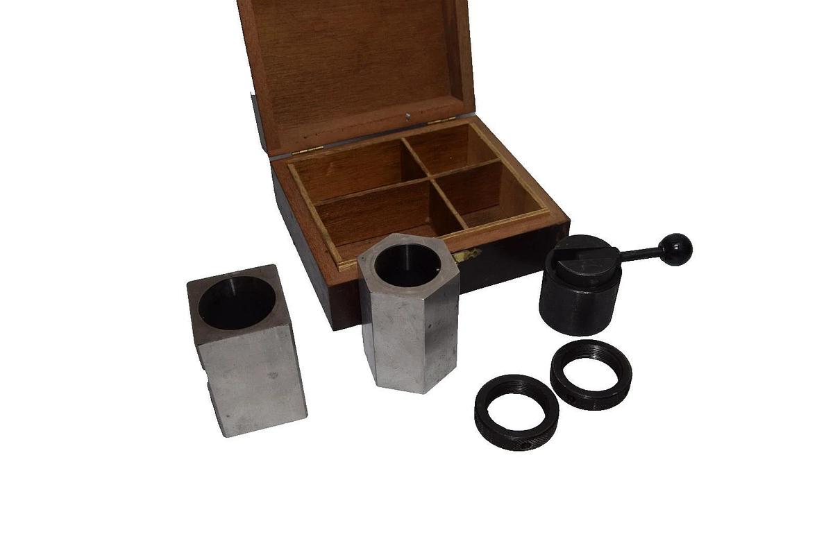 Used Kenrok 5C Collet Block Set Square/Hex Ceder Operated Nuts Closer