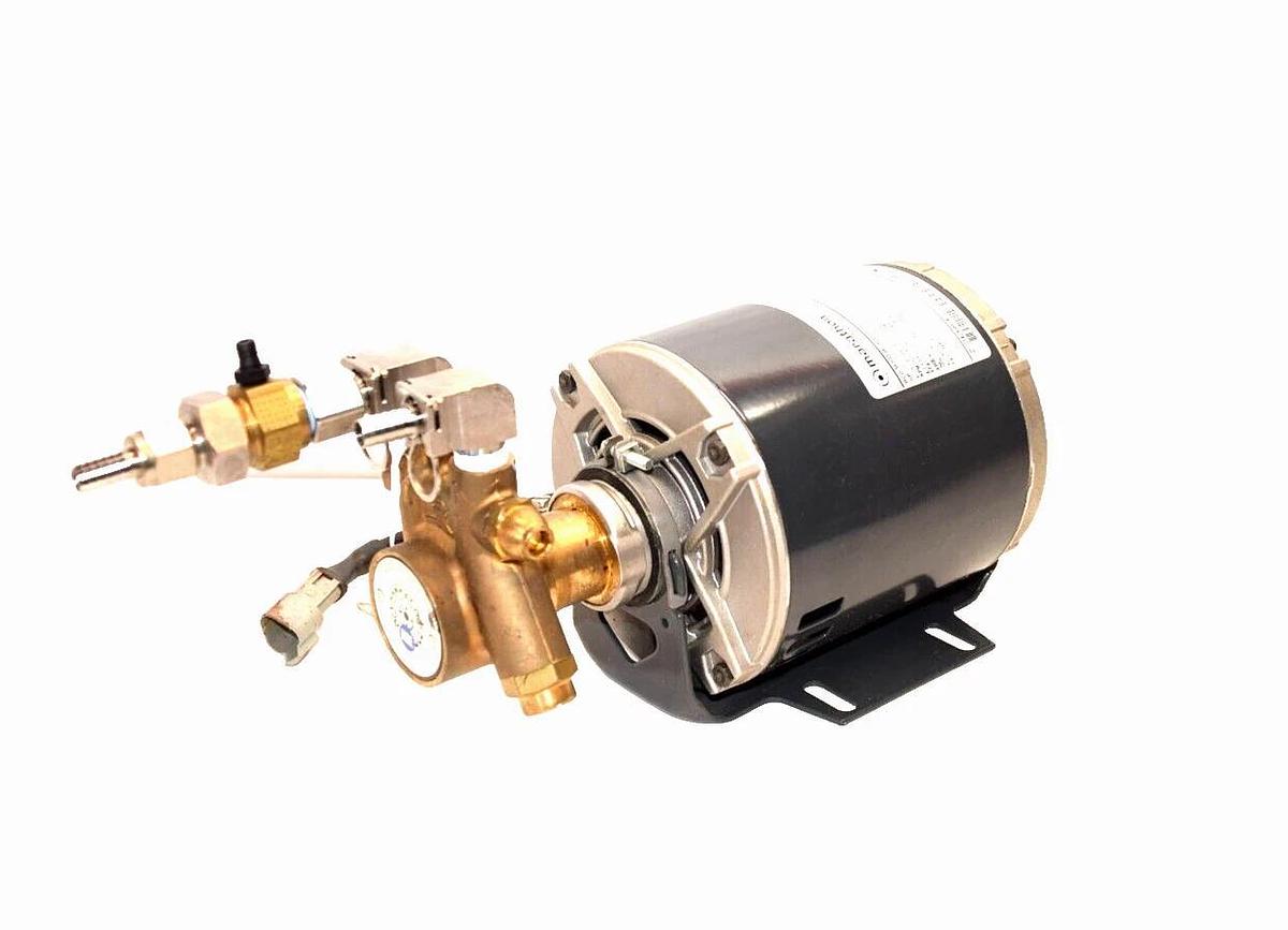 Used FLUID-O-TECH / MARATHON 05WM8 5KH32GNC476X 1ph 1/3Hp Flow Pump & Motor Vane Pump