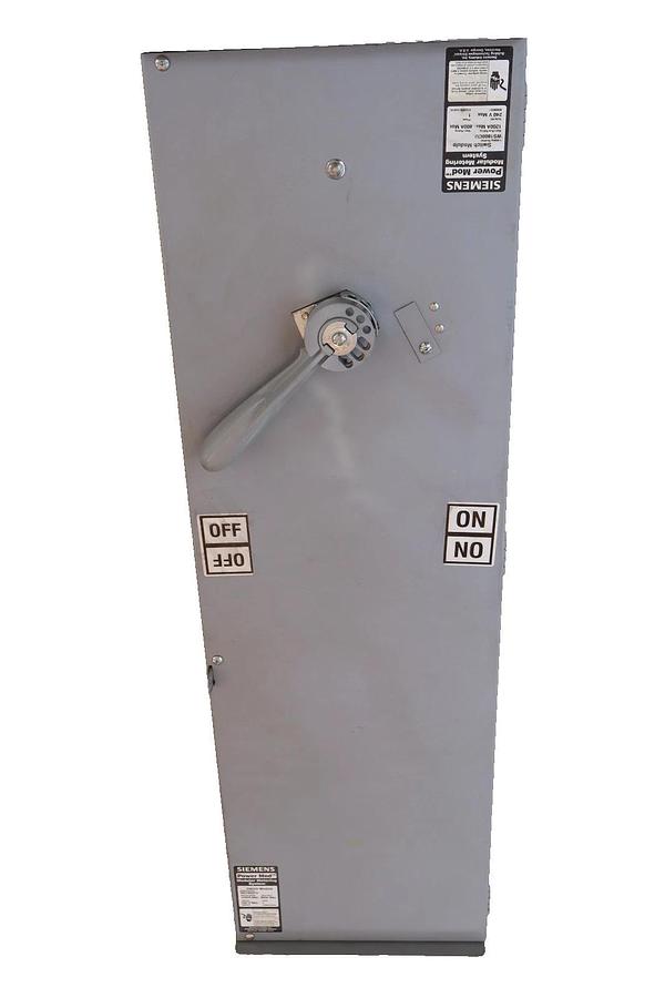 Used Siemens Power Mod 800A Modular Metering System WS1800CU Switch Module 1ph 240v